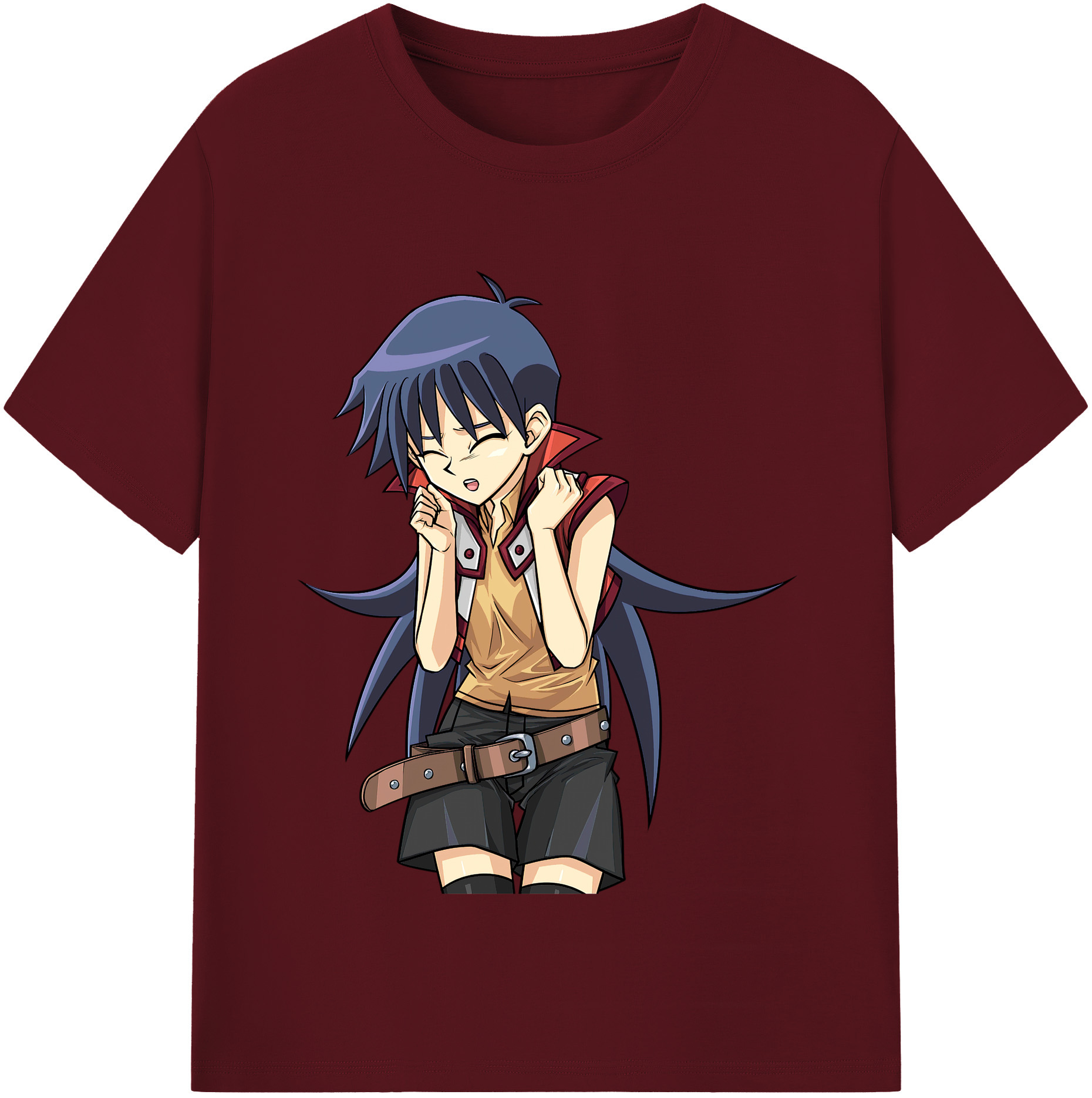 （画像用） 遊☆戯☆王 Yu-Gi-Oh! 綿100％半袖Tシャツ（フロントプリント）